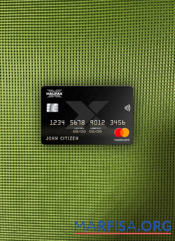 Downloadable United Kingdom Halifax bank mastercard photolook front sample